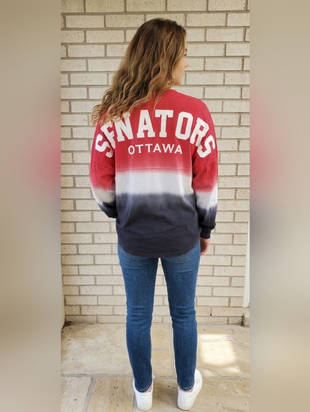 208. Fanatics - Ottawa Senators Ombre Long Sleeve T-Shirt